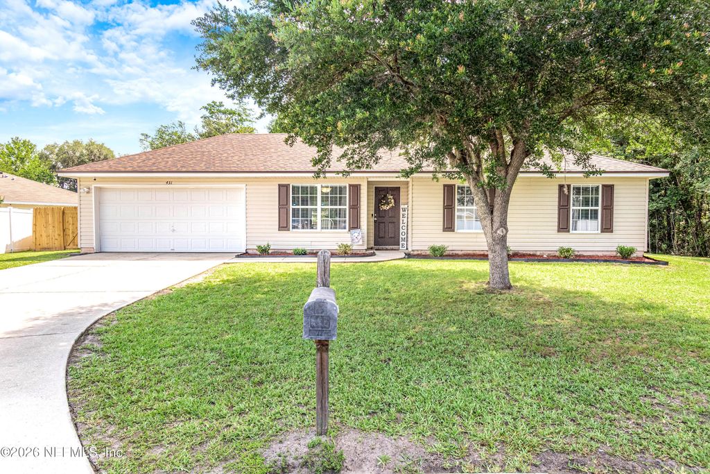 431 THOMAS Court, Macclenny, FL 32063