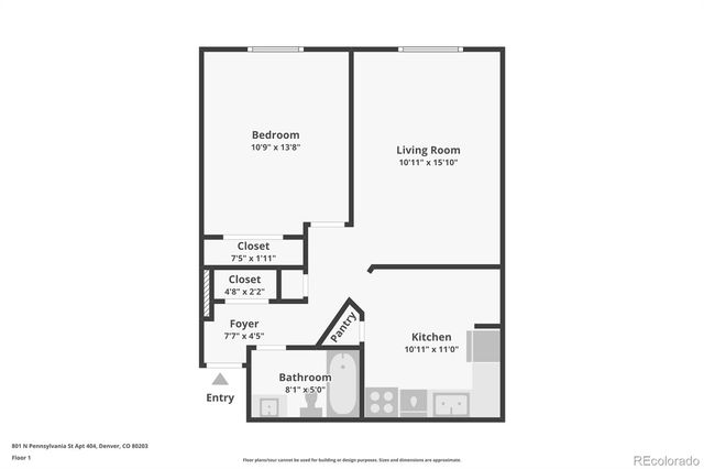 801 N Pennsylvania Street 404, Denver, CO 80203