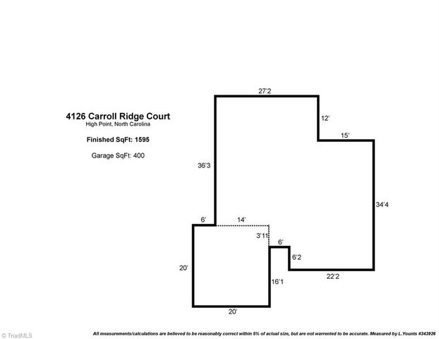 4126 Carroll Ridge Court, High Point, NC 27265