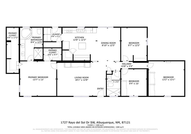 1727 Rayo Del Sol SW Drive SW, Albuquerque, NM 87121