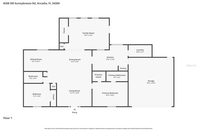8268 SW SUNNYBREEZE ROAD, Arcadia, FL 34269
