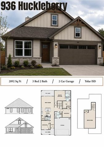 936 Huckleberry Lane, Tolar, TX 76476