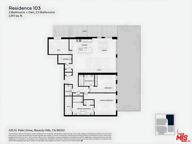 425 N Palm Drive 103, Beverly Hills, CA 90210