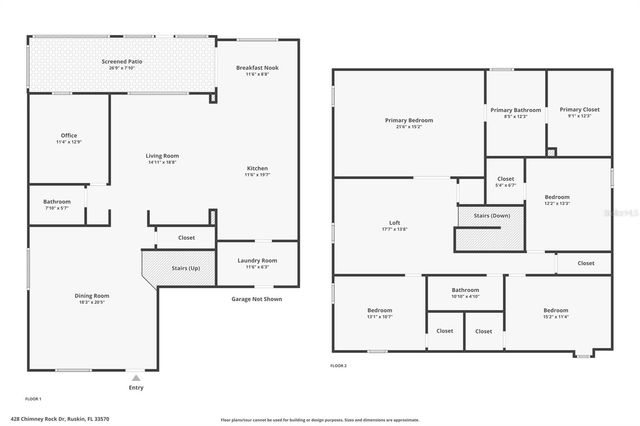 428 CHIMNEY ROCK DRIVE, Ruskin, FL 33570