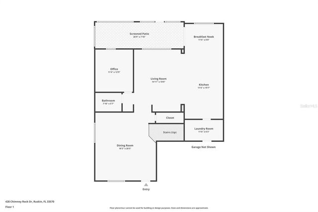 428 CHIMNEY ROCK DRIVE, Ruskin, FL 33570