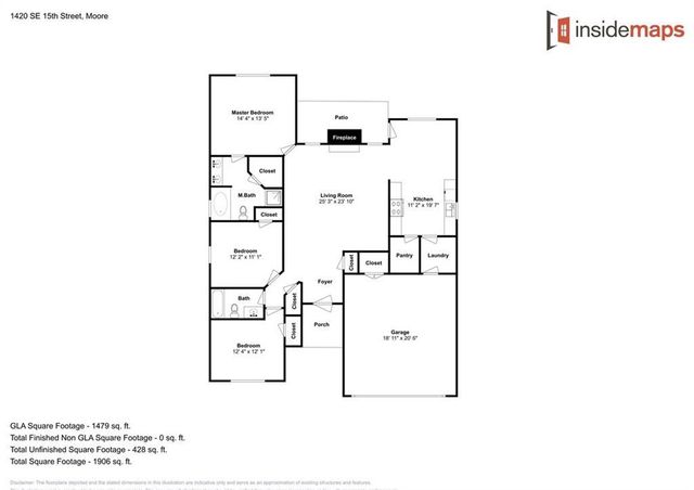1420 SE 15th Street, Moore, OK 73160