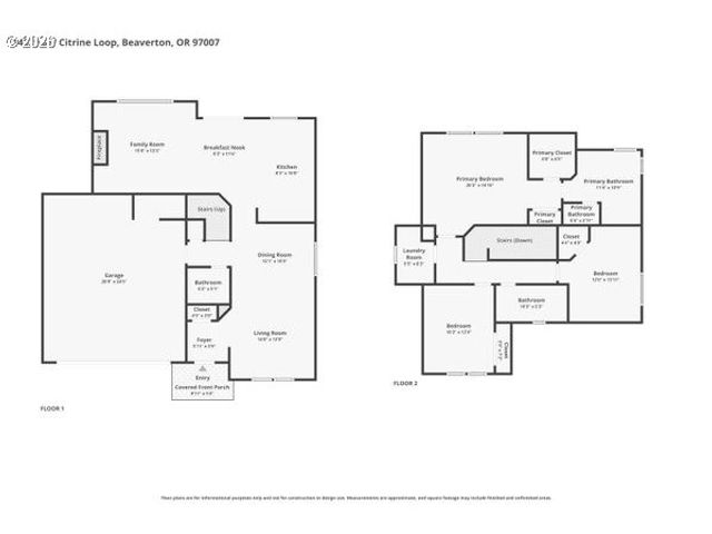 14829 Sw CITRINE Loop, Beaverton, OR 97007