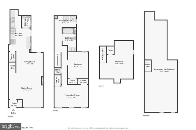 539 WOODWARD ST, Lancaster, PA 17602