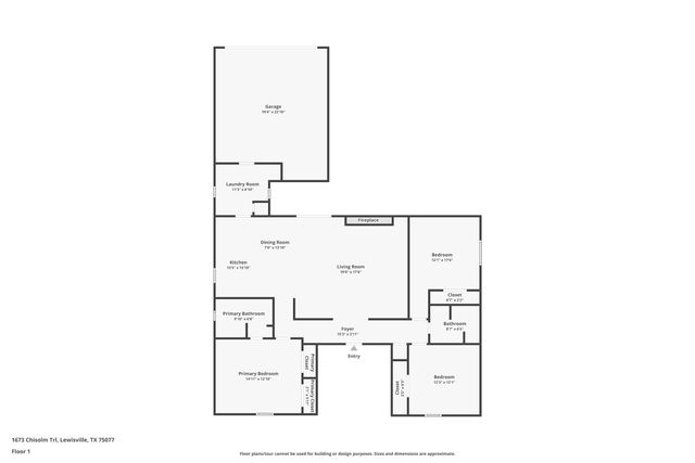 1673 Chisolm Trail, Lewisville, TX 75077
