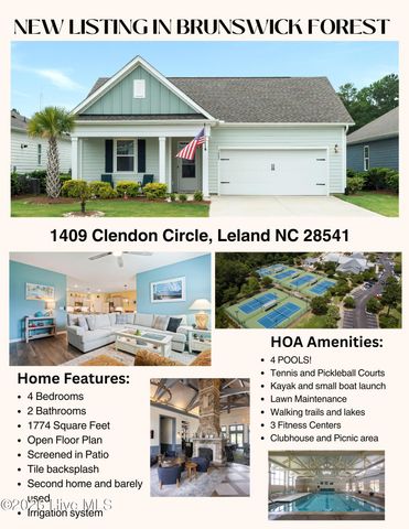 1409 Clendon Circle, Leland, NC 28451