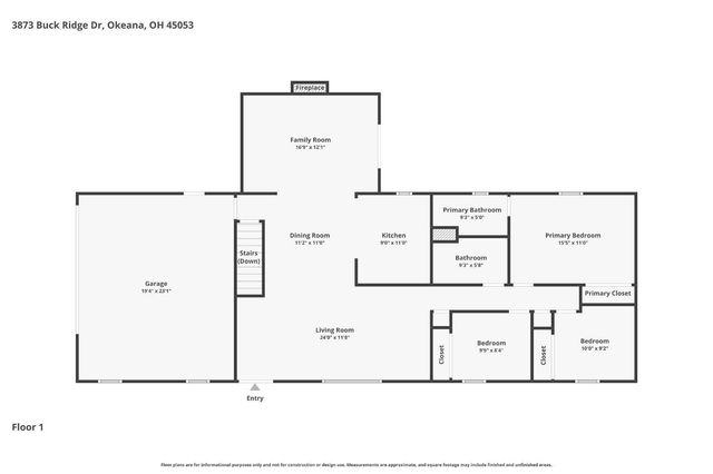 3873 Buck Ridge Drive, Okeana, OH 45053