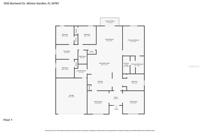 1032 BURLAND CIRCLE, Winter Garden, FL 34787