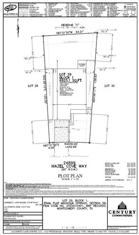 24899 Hazel Cove Way, Montgomery, TX 77316