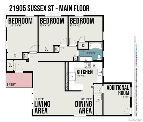 21905 Sussex Street, Oak Park, MI 48237