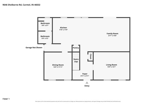 9646 Shelborne Road, Carmel, IN 46032