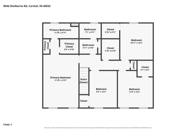 9646 Shelborne Road, Carmel, IN 46032