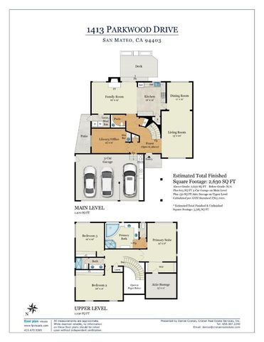 1413 Parkwood Drive, San Mateo, CA 94403