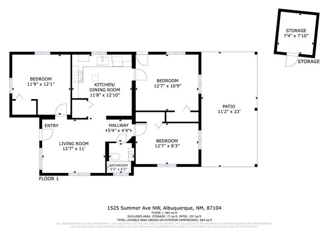 1525 Summer Avenue NW, Albuquerque, NM 87104