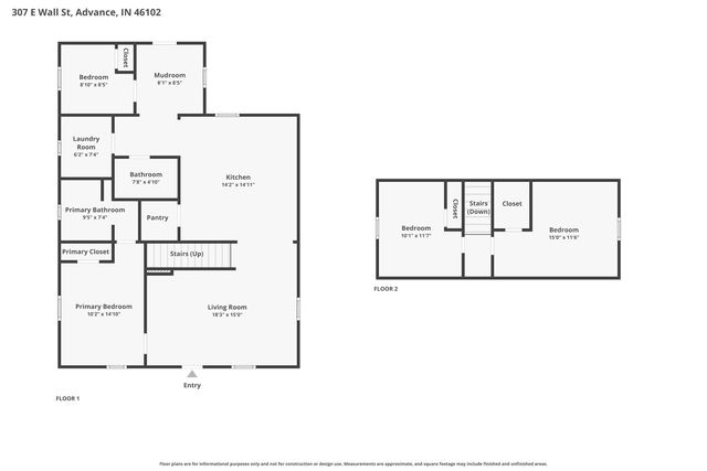 307 E Wall Street, Advance, IN 46102