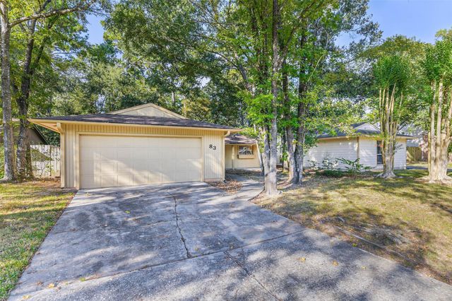 83 Marabou Place, The Woodlands, TX 77380
