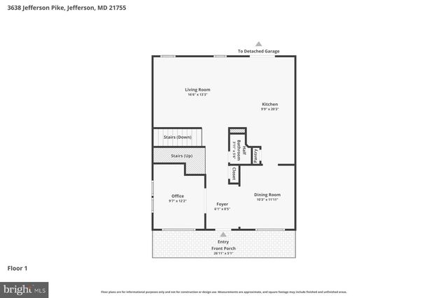 3638 JEFFERSON PIKE, Jefferson, MD 21755