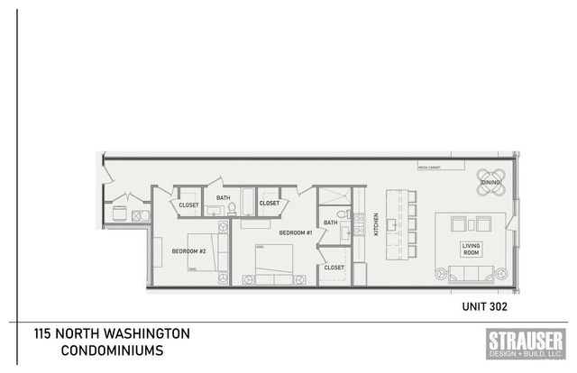 115 N Washington St Unit 302, Bloomington, IN 47408