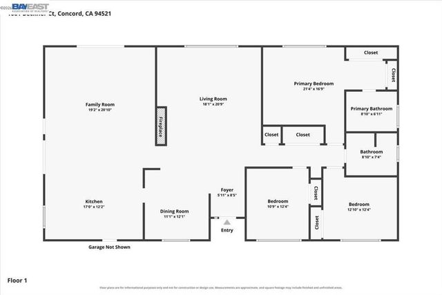 1661 Beckner Ct, Concord, CA 94521