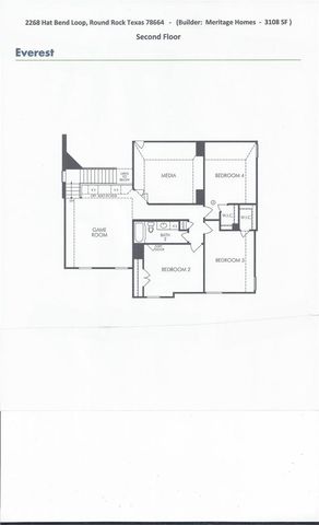 2268 Hat Bender LOOP, Round Rock, TX 78664