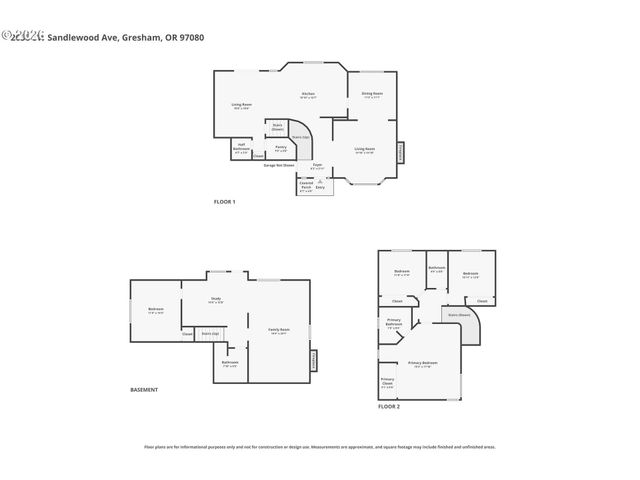 2638 Sw SANDLEWOOD Ave, Gresham, OR 97080