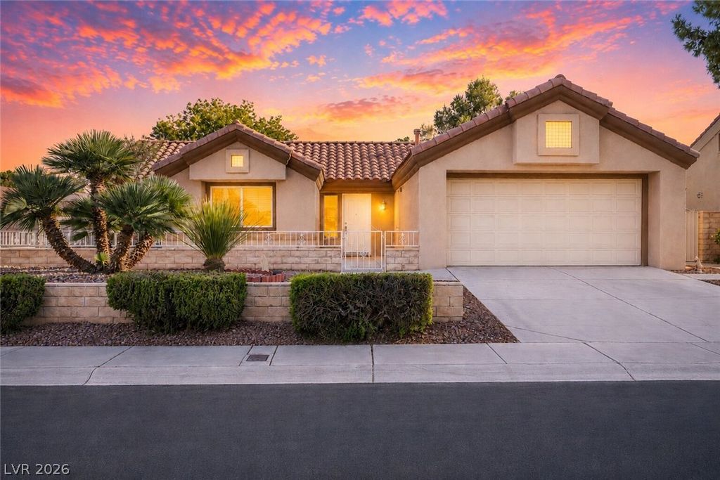 8701 Villa Ridge Drive, Las Vegas, NV 89134 — exterior