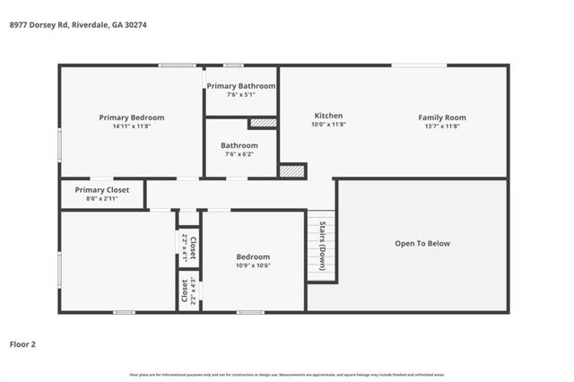 8977 Dorsey Road, Riverdale, GA 30274