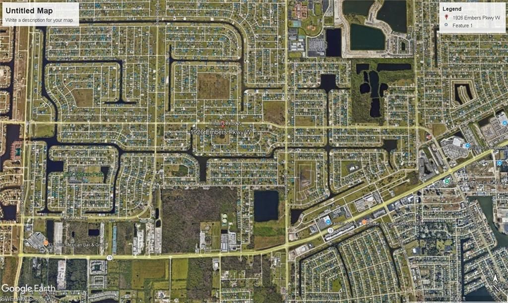 1926 Embers PKWY W, CAPE CORAL, FL 33993 — photo 3