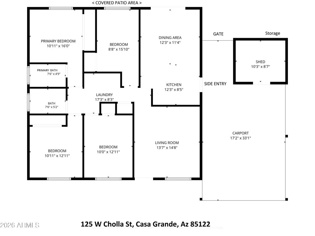 125 W CHOLLA Street, Casa Grande, AZ 85122 — photo 2