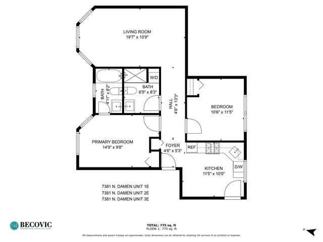 7381 N Damen Avenue 1E, Chicago, IL 60645