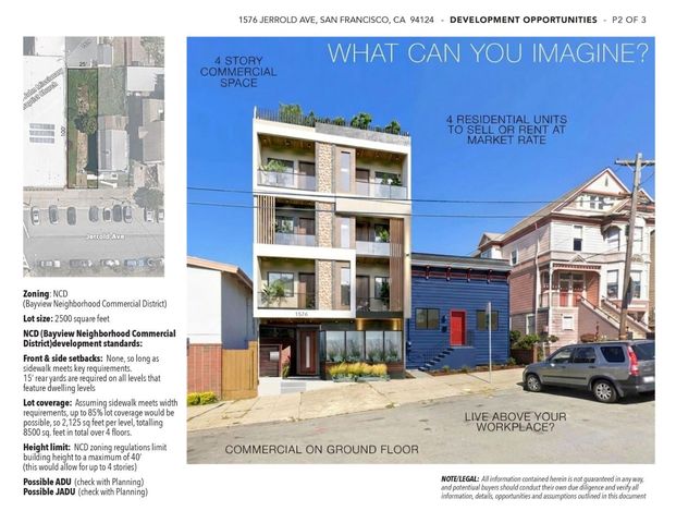 1574 Jerrold Avenue, San Francisco, CA 94124