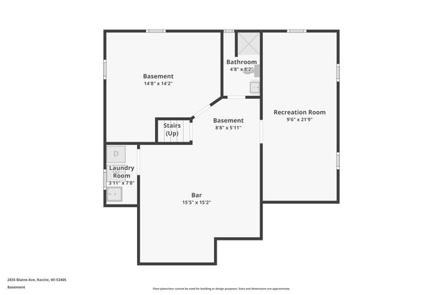 2835 Blaine AVENUE, Racine, WI 53405