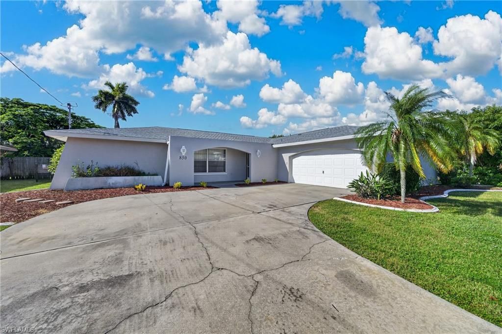 850 SE 41st ST, CAPE CORAL, FL 33904 — exterior