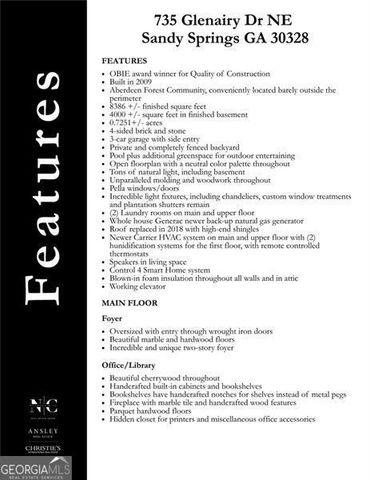 735 Glenairy Drive, Atlanta, GA 30328