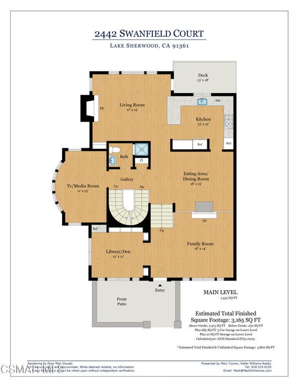 Image 42 of property listing at 2442 Swanfield Court, Westlake Village, CA 91361