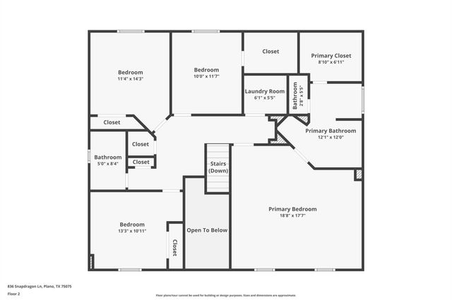 836 Snapdragon Lane, Plano, TX 75075