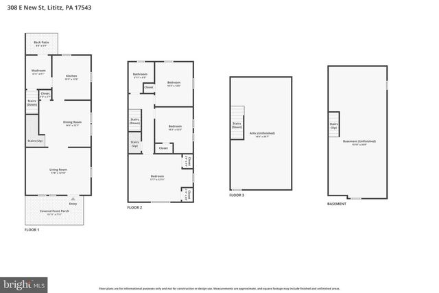 308 E NEW ST, Lititz, PA 17543