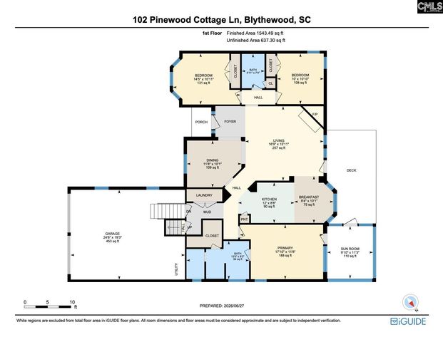 102 Pinewood Cottage Lane, Blythewood, SC 29016