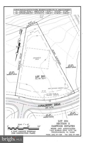 LOT 201 CORALBERRY DR, King George, VA 22485