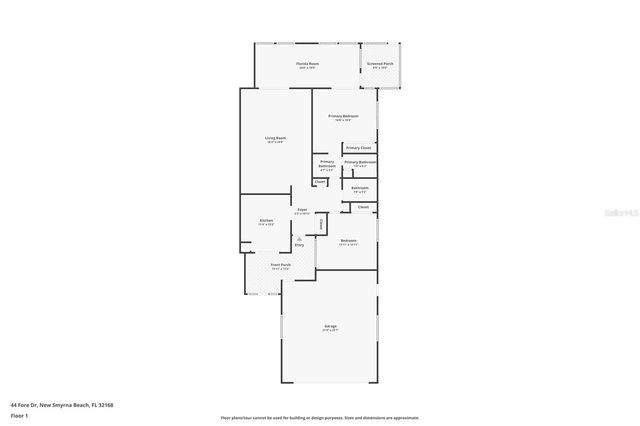 44 FORE DRIVE, New Smyrna Beach, FL 32168