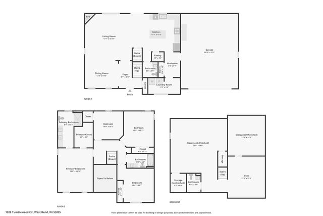 1928 Tumbleweed CIRCLE, West Bend, WI 53095