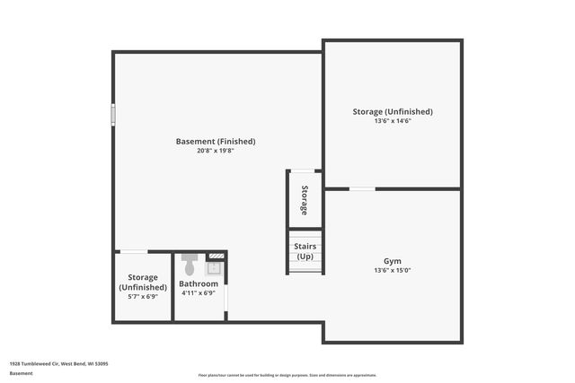 1928 Tumbleweed CIRCLE, West Bend, WI 53095