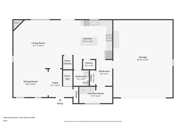 1928 Tumbleweed CIRCLE, West Bend, WI 53095