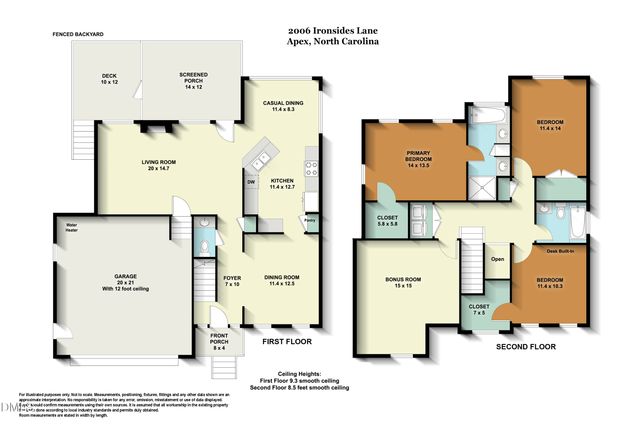2006 Ironsides Lane, Apex, NC 27523