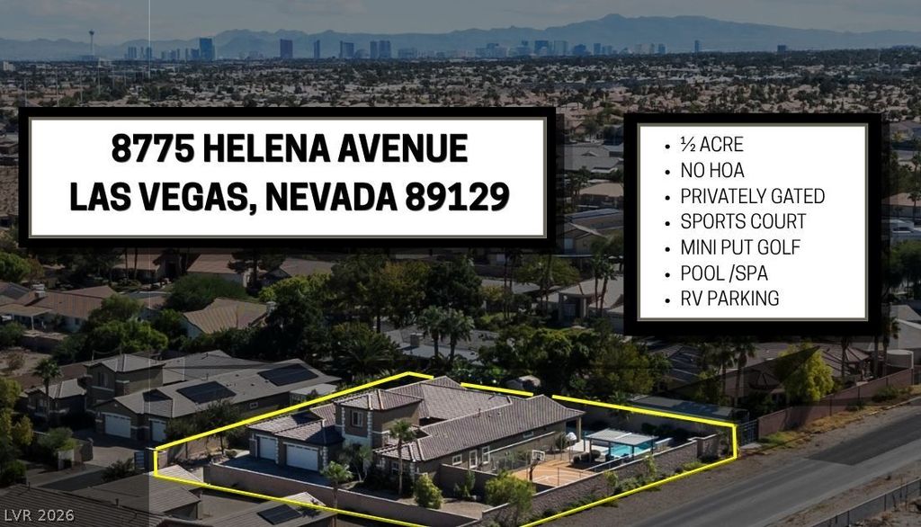 8775 Helena Avenue, Las Vegas, NV 89129