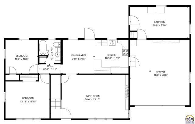 1041 Sunnyslope St, Emporia, KS 66801